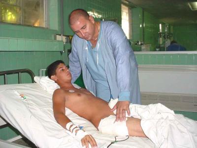 Primera operación de cadera en Hospital Pediátrico camagüeyano